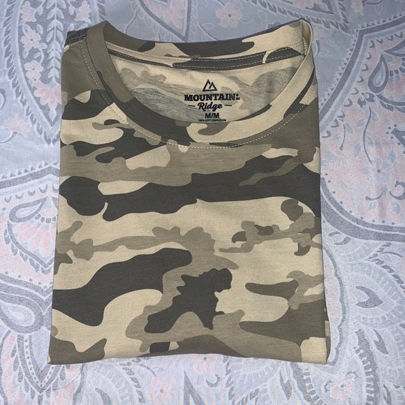 Mountain Ridge | Brown tan Camo sleeveless men’s Tank - Picture 1 of 6